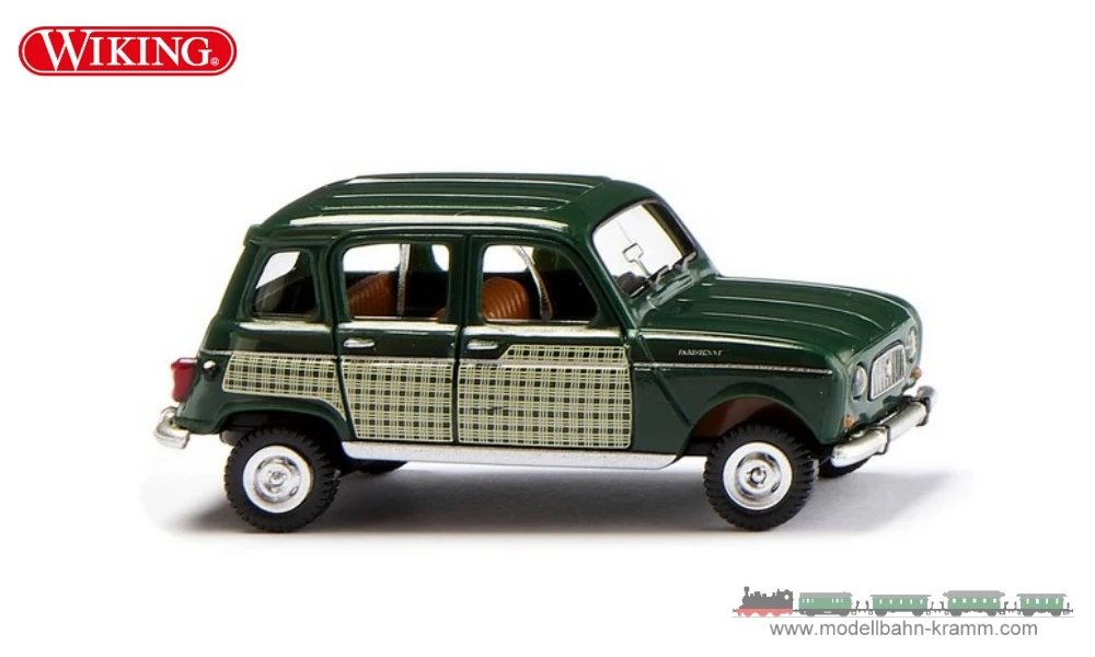 Wiking Renault R4 Parisienne, Grün 3 Wiking Renault R4 Parisienne, Grün