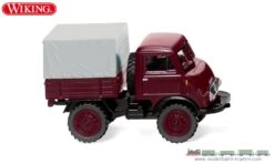 Wiking Unimog U102 Weinrot