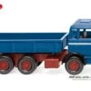 Wiking MB Flachpritschenkipper Blau