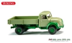 Wiking Magirus Pritschenkipper Grün