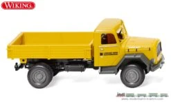 Wiking Magirus Pr-Kipper L.Weiss