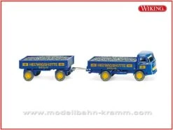 Wiking Pritschenhängerzug (MB LP 321