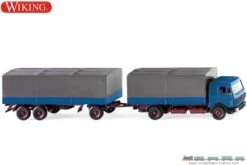 Wiking Pritschenhängerzug (MB NG)