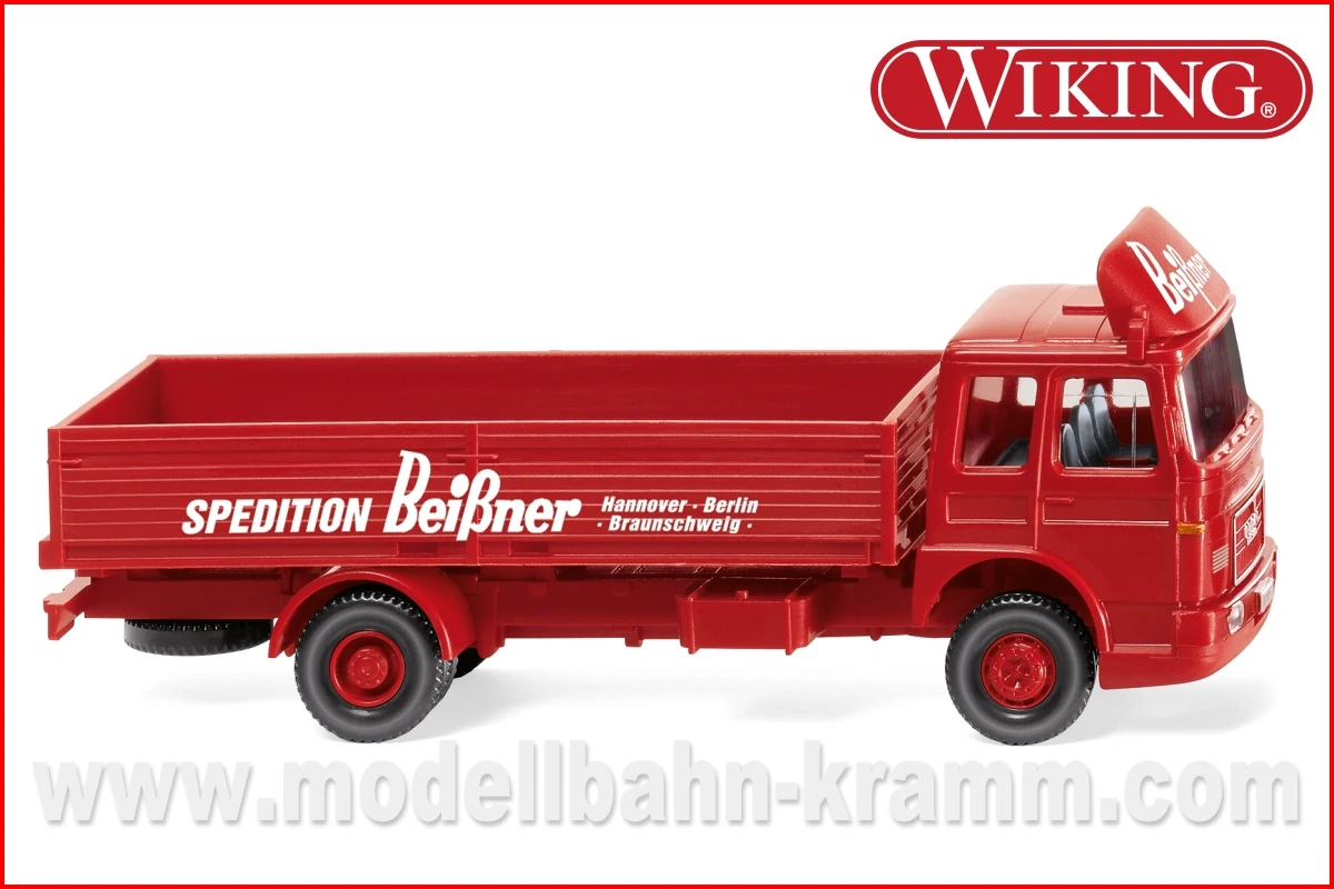 Wiking MAN WPr-LKW Sped.Beißner 3 Wiking MAN WPr-LKW Sped.Beißner