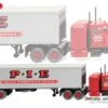 Wiking Containersattelzug (Peterbilt 2 Wiking Containersattelzug (Peterbilt -Wiking 052706