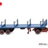 Wiking Rungensattelzug (MB) Blau -Wiking 055406