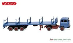 Wiking Rungensattelzug (MB) Blau