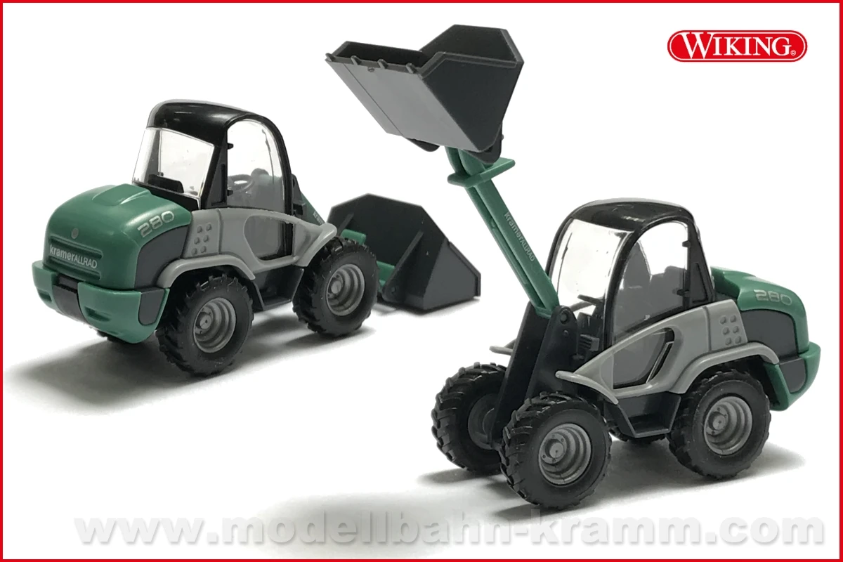 Wiking Kramer Radlader Grün 3 Wiking Kramer Radlader Grün
