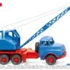 Wiking MAN/Fuchs Kranwagen Blau