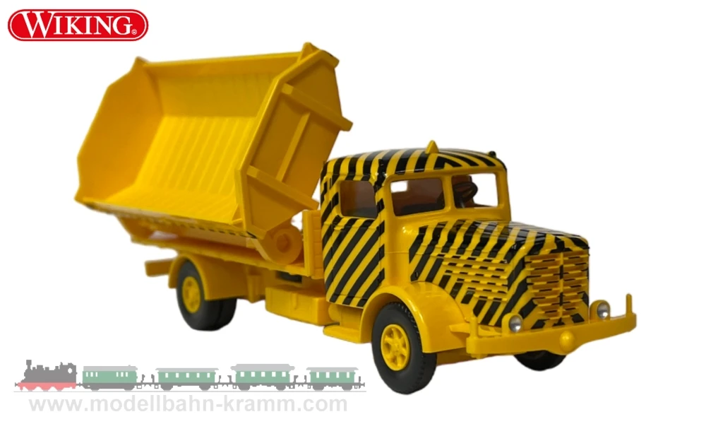 Wiking Kipperhängerzug Büssing 8000 4 Wiking Kipperhängerzug Büssing 8000 - Afbeelding 2