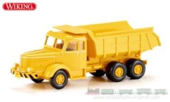Wiking Krupp Titan Muldenkipper Gelb