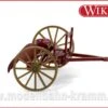 Wiking Schlepprechen Weinrot -Wiking 088904