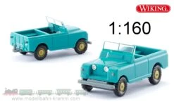 Wiking Land Rover Türkis/beige -N-