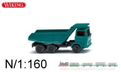 Wiking Muldenkipper (MB) Wasserblau