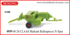 Wiking Ballenpresse Claas Markant -N