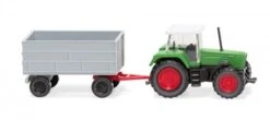 Wiking 096003 Fendt Favorit Mit Anhänger - 1:160 - Neu - OVP