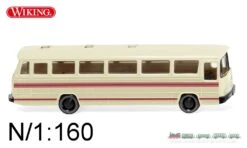 Wiking N, Reisebus MB O302 Beige