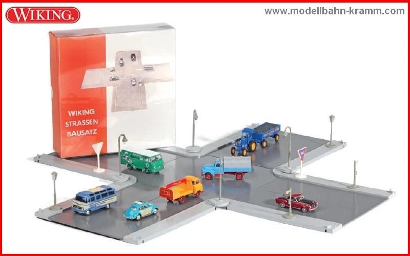 Wiking Strassen-Bauset, Ohne Zubehör 3 Wiking Strassen-Bauset, Ohne Zubehör