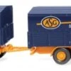 Wiking 043308 Pritschenhängerzug (Volvo F89) "ASG" - 1:87 - Neu