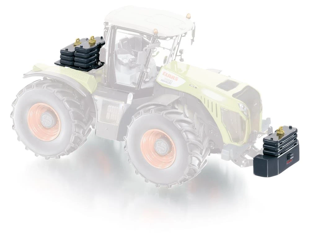 Wiking 077855 Claas Ballast-Gewichte Xerion - 1:32 - Neu - OVP 7 Wiking 077855 Claas Ballast-Gewichte Xerion - 1:32 - Neu - OVP - Afbeelding 5