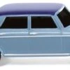 Wiking 009003 Fiat 1800 - Pastellblau Mit Nachtblauem Dach