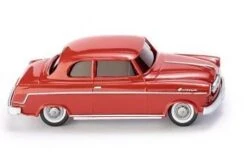 Wiking 018501 Borgward Isabella Limousine Korallenrot