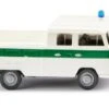 Wiking 031405 Polizei VW T2 Doppelkabine 1:87 Spur H0 Standmodell