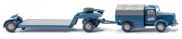 Wiking 049203 Tiefladehängerzug (MB L 5000) "ME" 3 Wiking 049203 Tiefladehängerzug (MB L 5000) "ME"