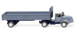 Wiking 051001 Pritschensattelzug (Magirus S 3500) "Porsche"