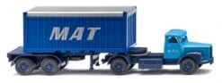 Wiking 052604 Containersattelzug 20' Scania M.A.T. 1:87 Spur H0 Neu