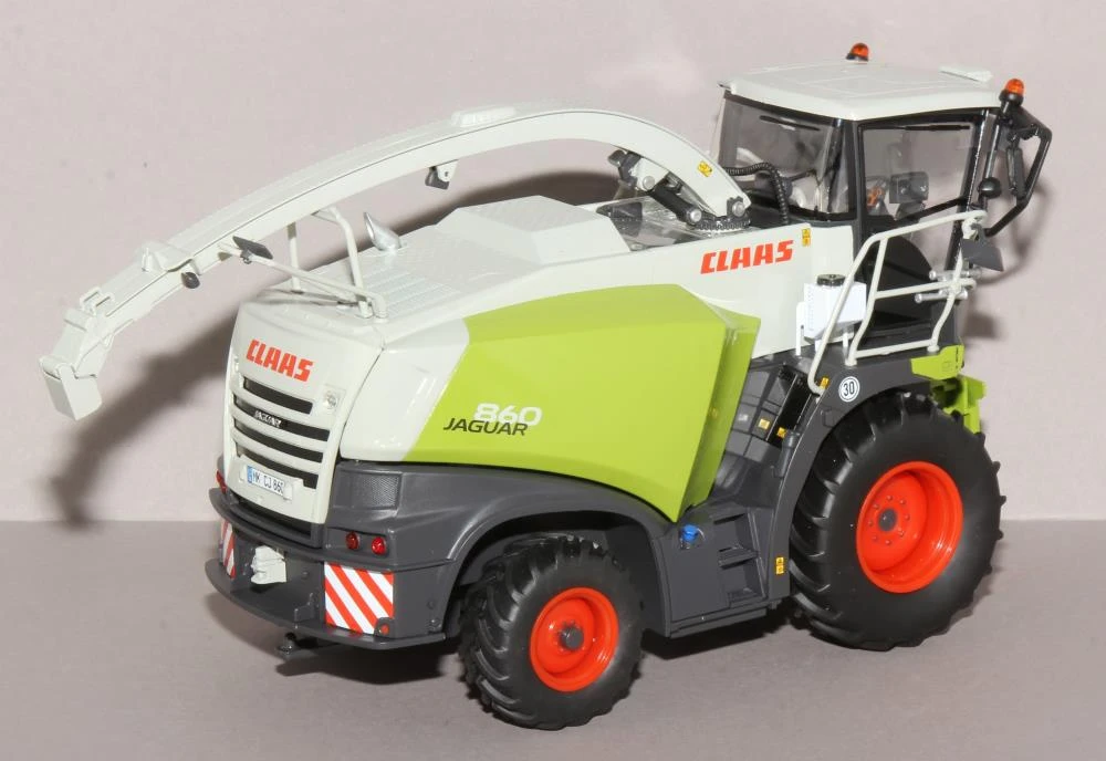 Wiking 077812 Claas Jaguar 860 Feldhäcksler Mit Orbis 750 Und Pick Up 300 4 Wiking 077812 Claas Jaguar 860 Feldhäcksler Mit Orbis 750 Und Pick Up 300 - Afbeelding 2