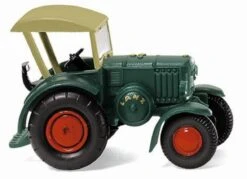 Wiking 095138 Lanz Bulldog Mit Dach - Grün