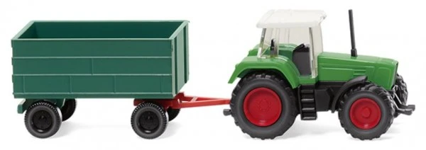 Wiking 096002 Fendt Favorit Mit Anhänger 3 Wiking 096002 Fendt Favorit Mit Anhänger