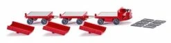 Wiking 116003 Elektrokarren Mit Anhängern