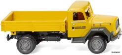42497 Wiking FLATBED TIPPER (MAGIRUS) “LEONHARD WEISS”