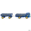 43402 Wiking FLATBED ROAD TRAIN (MB LP 321) “HEDWIGSHÜTTE”