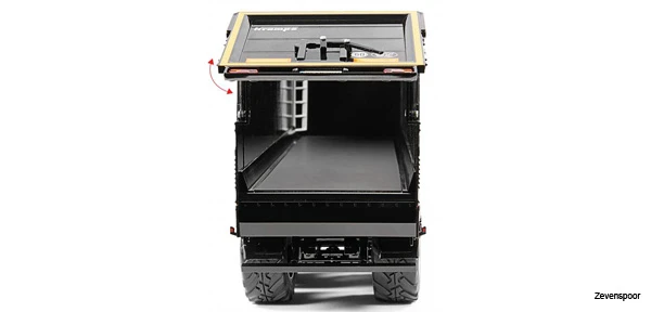 77657 Wiking Krampe Rollbandwagen SB II 30/1070 – Rot 5 77657 Wiking Krampe Rollbandwagen SB II 30/1070 – Rot - Afbeelding 3