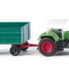 960021 Wiking Fendt Favorit Mit Anhänger -Wiking WI960021