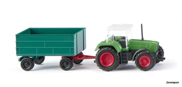 960021 Wiking Fendt Favorit Mit Anhänger 3 960021 Wiking Fendt Favorit Mit Anhänger