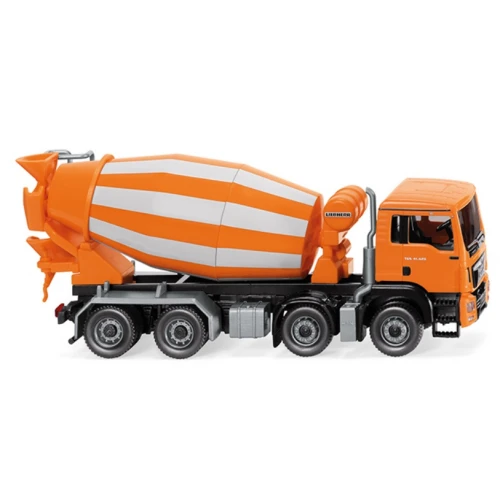 Wiking 068148 Betonmixer (MAN TGS Euro 6 / Liebherr) - Oranje 3 Wiking 068148 Betonmixer (MAN TGS Euro 6 / Liebherr) - Oranje