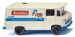Wiking Mercedes-Benz L 406 Minivan 'Westmilch' 1:87 Crème