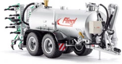 Wiking Miniatuuketelwagen Fliegl VFW Profiline Zink 1:32 Grijs