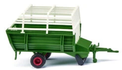 Wiking Miniatuur Hooiwagen 1:87 Groen/wit