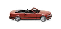 Wiking Miniatuurauto BMW 325i Cabrio 1:87 Rood