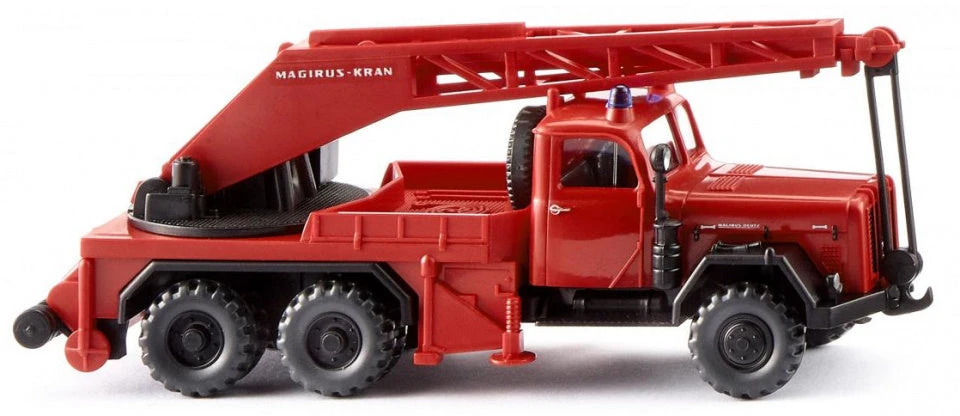 Wiking Miniatuurauto Magirus Uranus KW 15 Brandweer 1:87 Rood 3 Wiking Miniatuurauto Magirus Uranus KW 15 Brandweer 1:87 Rood