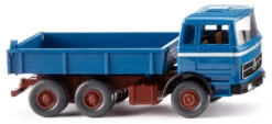 Wiking Miniatuurauto Mercedes-Benz Flatbed Tipper 1:87 Blauw