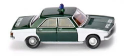 Wiking Miniatuurauto Polizei - Audi 100 1:87 Groen