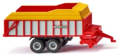 Wiking Miniatuurauto Pöttinger Jumbo Laadwagen 1:160 Rood/geel