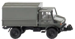 Wiking Miniatuurvrachtwagen Unimog U 1700L 1:87 Grijs