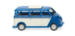 Wiking Miniatuurbus DKW 1:87 Blauw/wit
